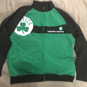 NBA Celtics zip up